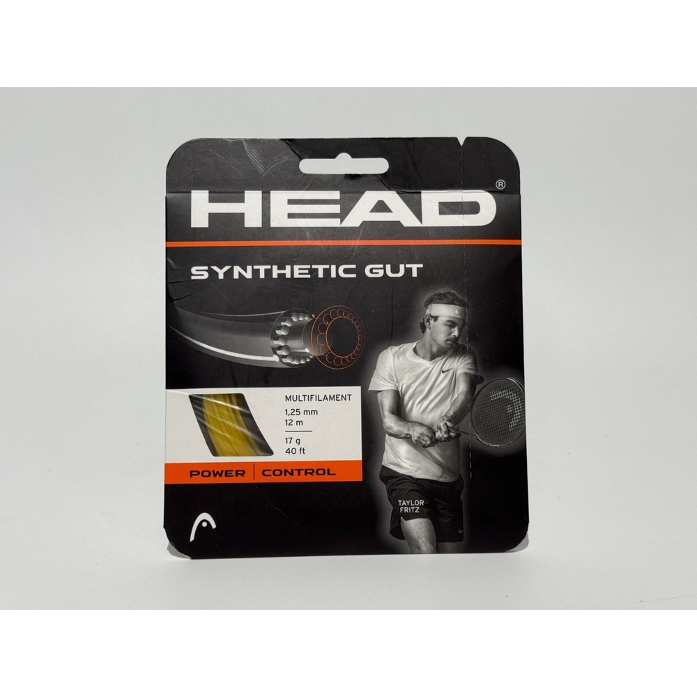Head Synthetic Gut 16/1.30 String Yellow